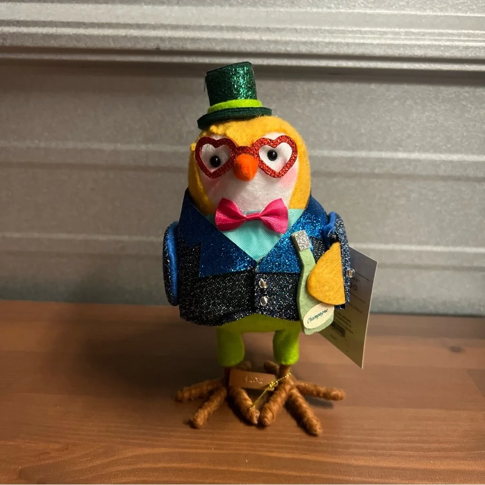 Target Wondershop Featherly Friends New Years Holiday Ballyhoo Bird 2025 NWT